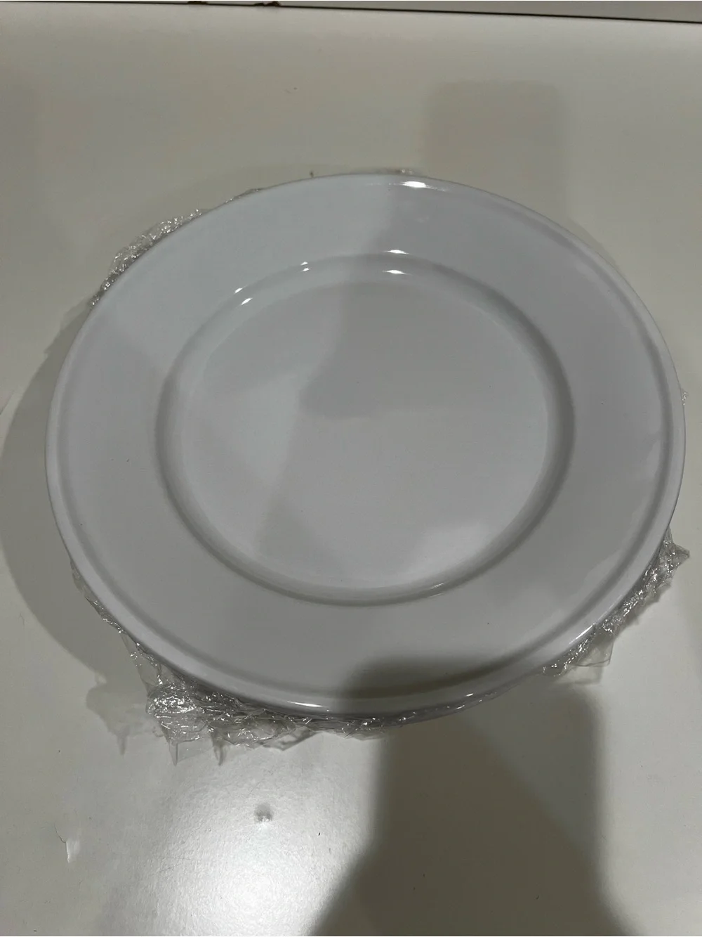 Williams Sonoma White Ceramic Dinner Plate set of 6
